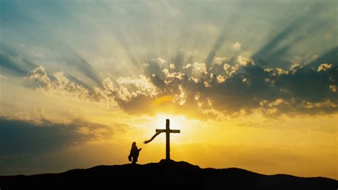 At The Cross .